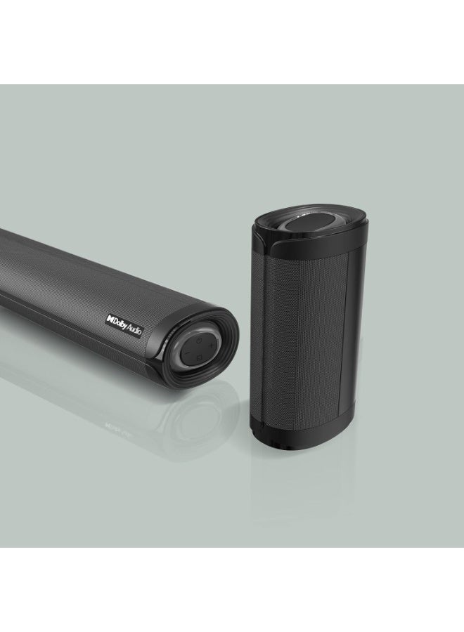 ZEBRONICS Zeb-Juke BAR 9500WS PRO Dolby 5.1 soundbar with Wireless Satellites, Dolby Audio, 525 Watts Output Power, 16.5cm subwoofer, HDMI ARC, Optical, BT v5.0, LED Display, Wall Mount and AUX,Black - Image 4